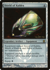 Shield of Kaldra - Foil - Prerelease Promo